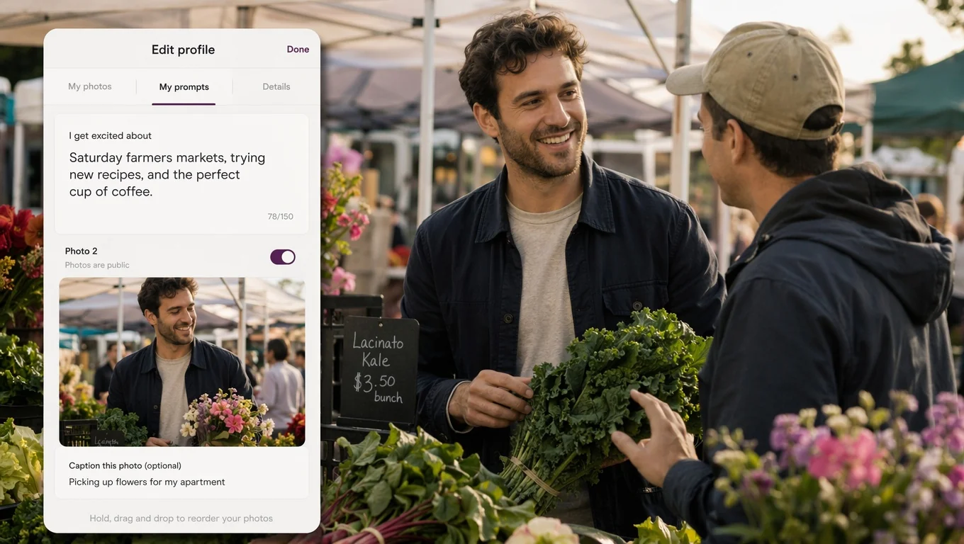 Hinge Profile Examples That Show What Actually Works in 2026