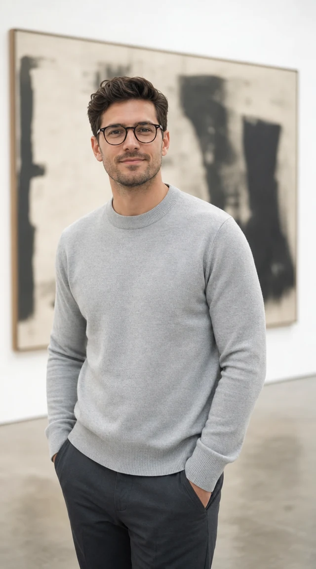 AI profile picture result: Art Gallery Minimal