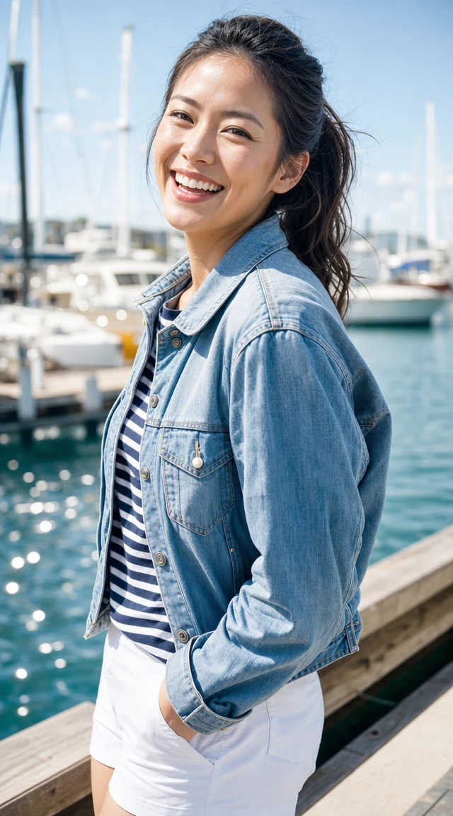 AI profile picture result: Marina Day