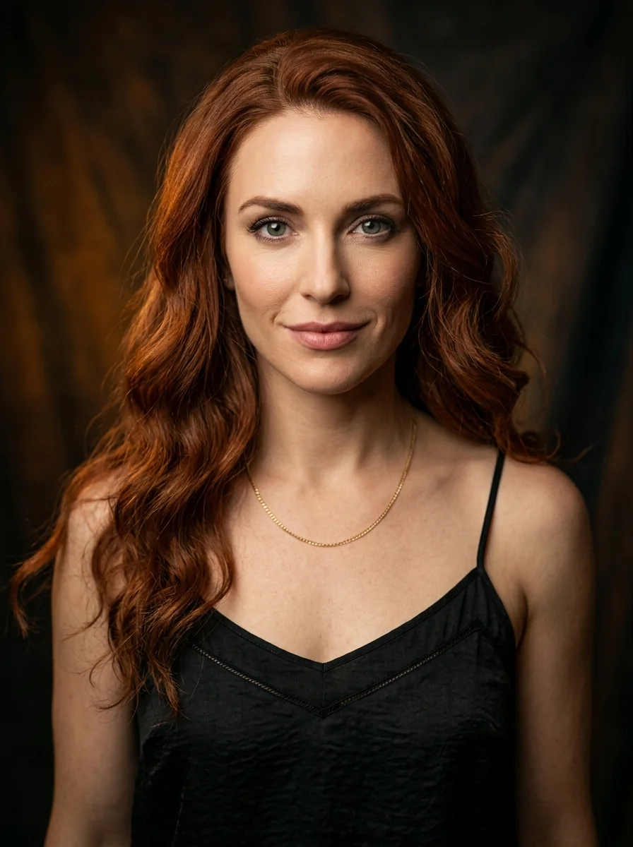 AI headshot template: Artist / Performer (female)
