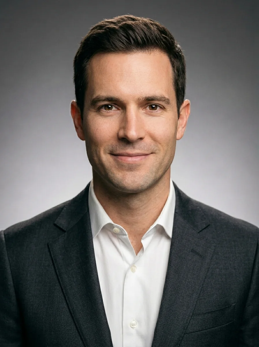 AI headshot template: LinkedIn (male)