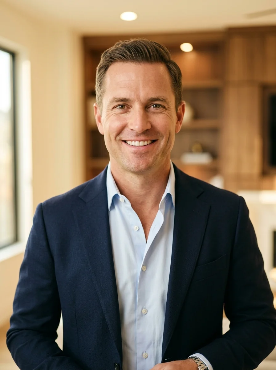 AI headshot template: Real Estate Agent (male)