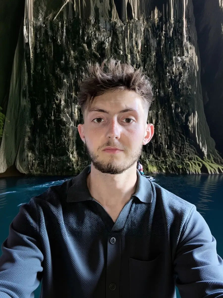Before: Before and after AI barbershop dating photo transformation