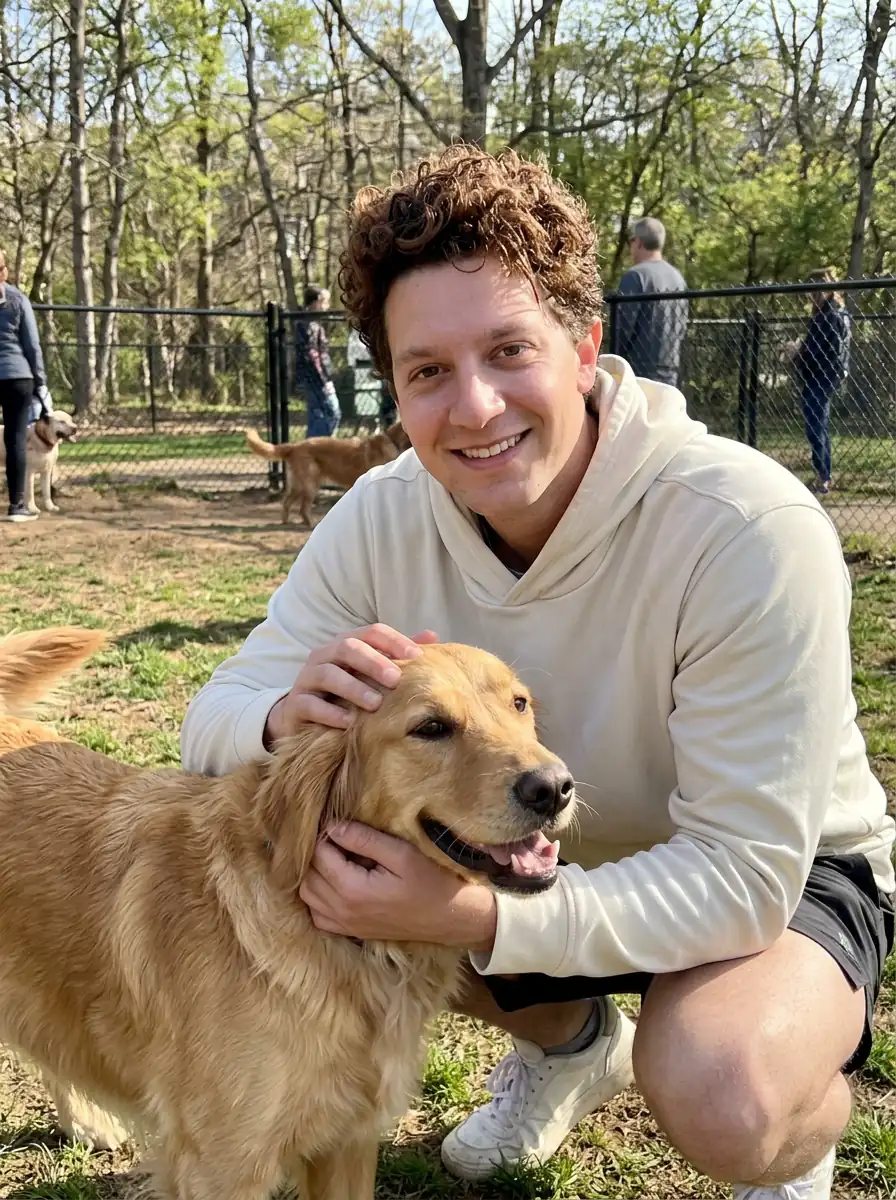 dog-park dating photo background 7 — natural lifestyle
